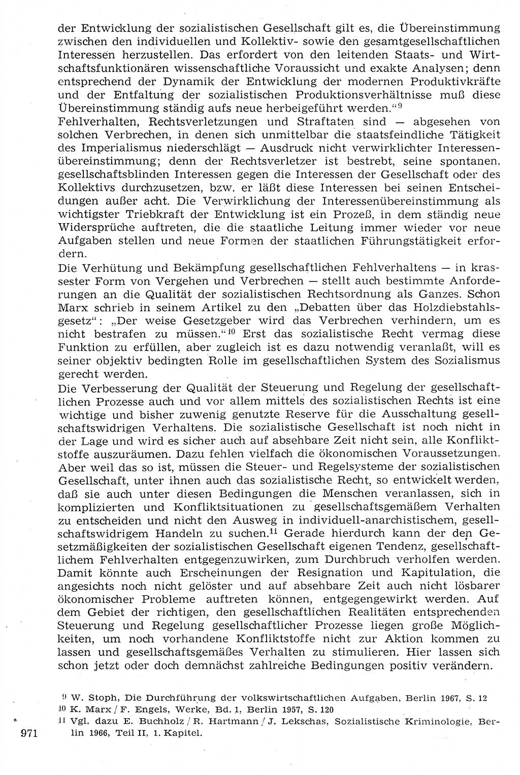 Staat und Recht (StuR), 17. Jahrgang [Deutsche Demokratische Republik (DDR)] 1968, Seite 971 (StuR DDR 1968, S. 971)