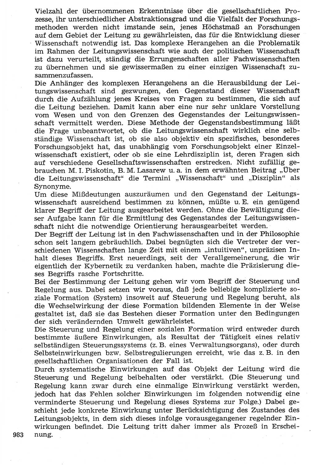 Staat und Recht (StuR), 17. Jahrgang [Deutsche Demokratische Republik (DDR)] 1968, Seite 983 (StuR DDR 1968, S. 983)
