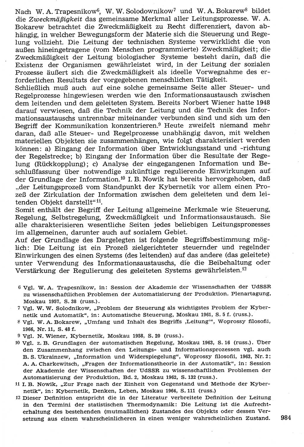 Staat und Recht (StuR), 17. Jahrgang [Deutsche Demokratische Republik (DDR)] 1968, Seite 984 (StuR DDR 1968, S. 984)