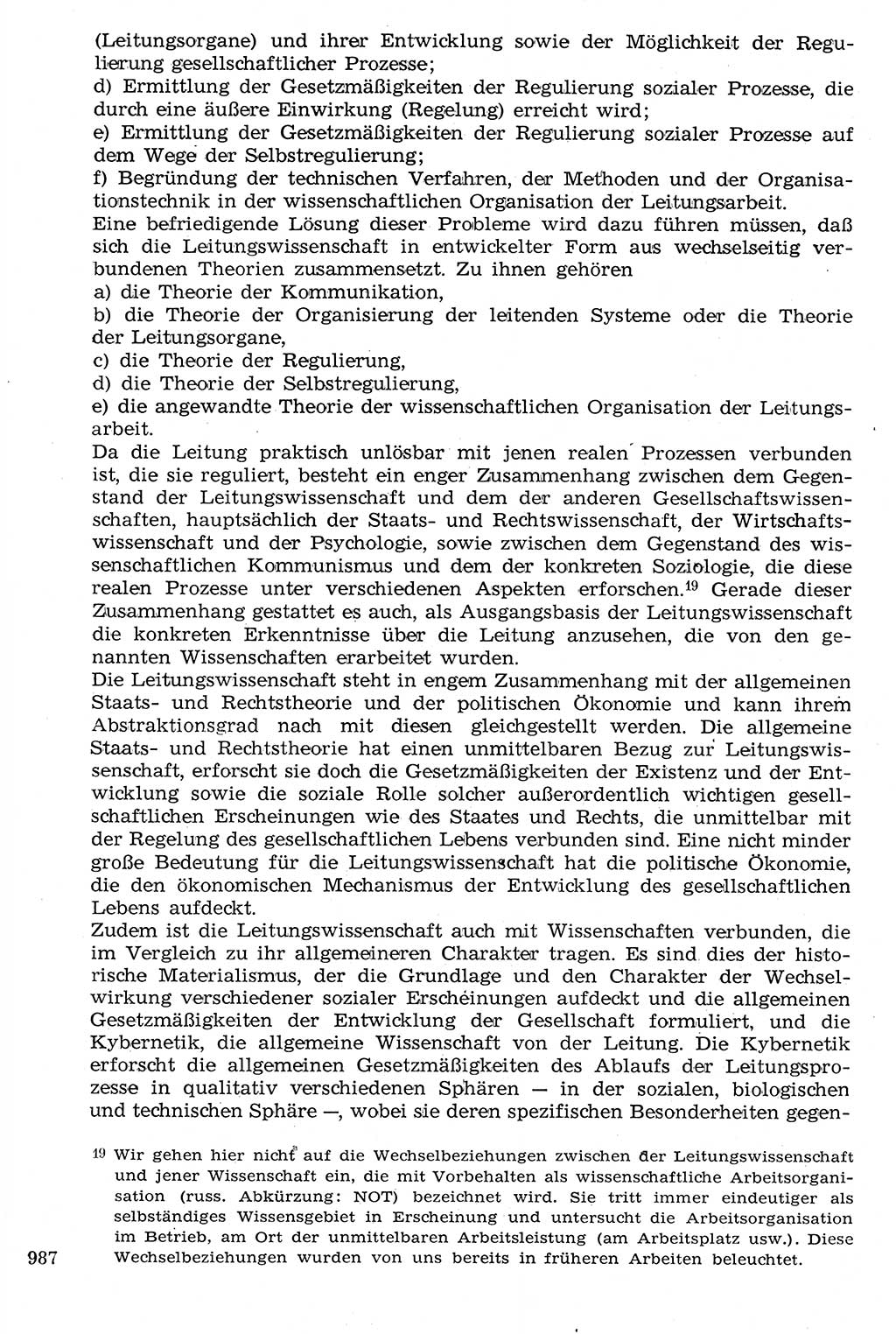 Staat und Recht (StuR), 17. Jahrgang [Deutsche Demokratische Republik (DDR)] 1968, Seite 987 (StuR DDR 1968, S. 987)