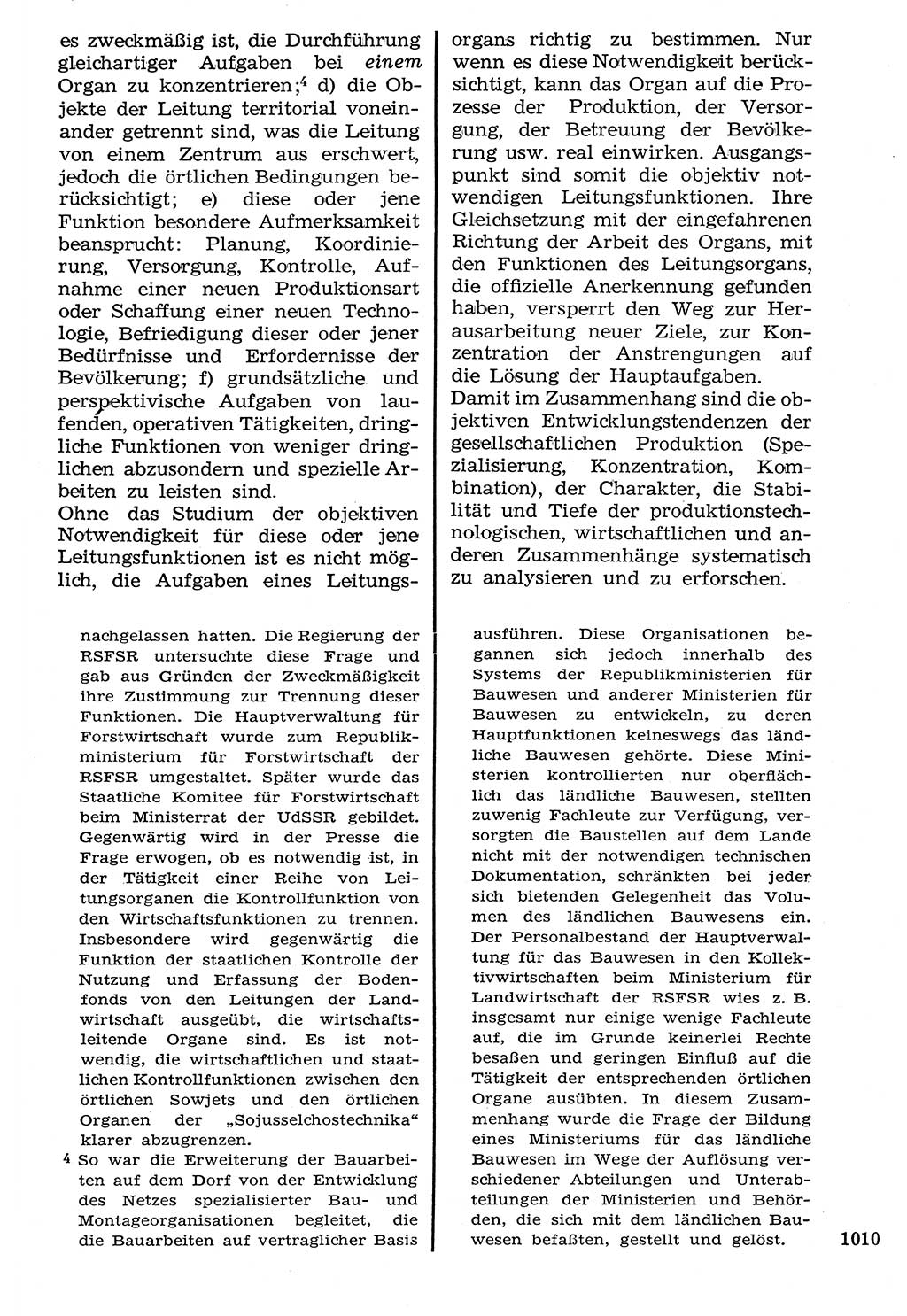 Staat und Recht (StuR), 17. Jahrgang [Deutsche Demokratische Republik (DDR)] 1968, Seite 1010 (StuR DDR 1968, S. 1010)