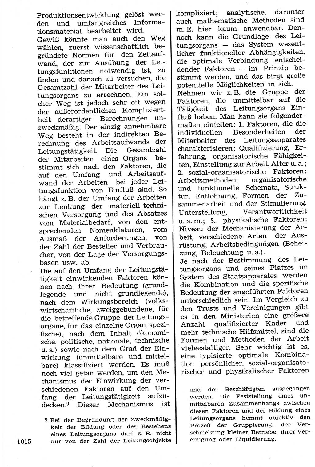 Staat und Recht (StuR), 17. Jahrgang [Deutsche Demokratische Republik (DDR)] 1968, Seite 1015 (StuR DDR 1968, S. 1015)