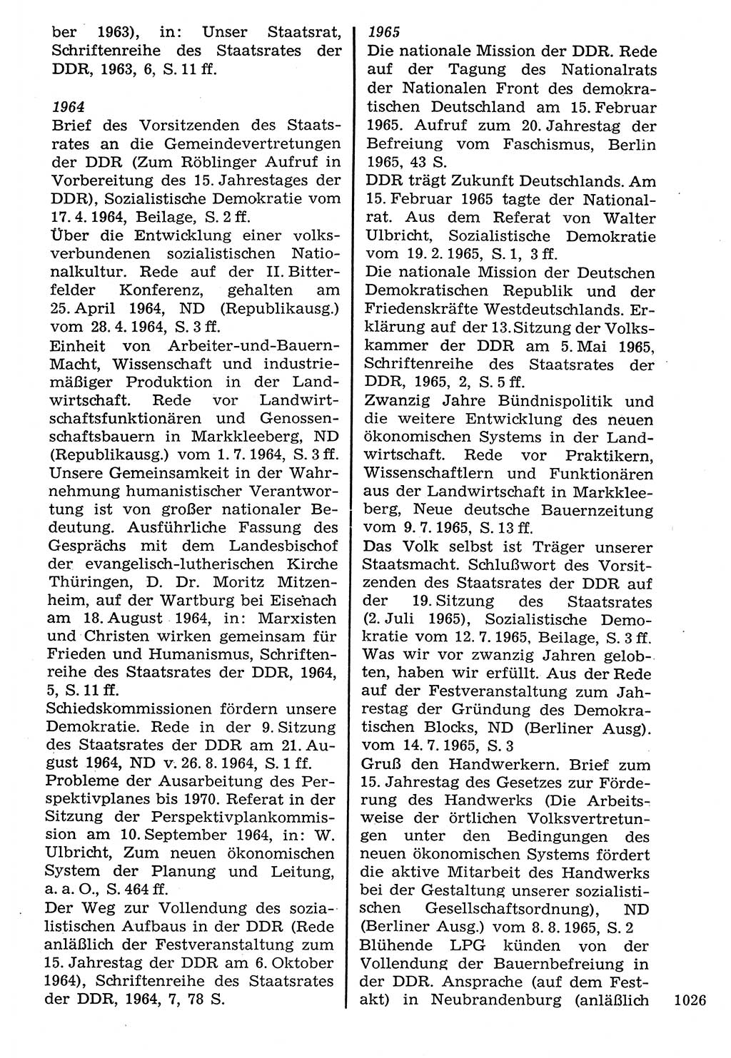 Staat und Recht (StuR), 17. Jahrgang [Deutsche Demokratische Republik (DDR)] 1968, Seite 1026 (StuR DDR 1968, S. 1026)