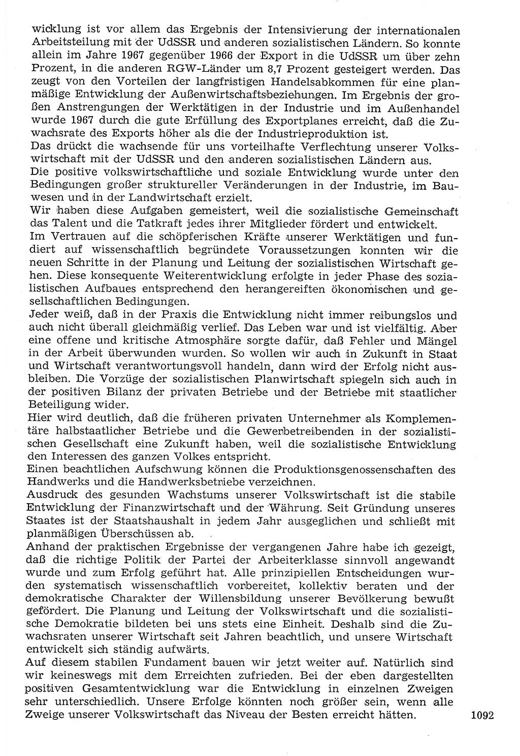 Staat und Recht (StuR), 17. Jahrgang [Deutsche Demokratische Republik (DDR)] 1968, Seite 1092 (StuR DDR 1968, S. 1092)