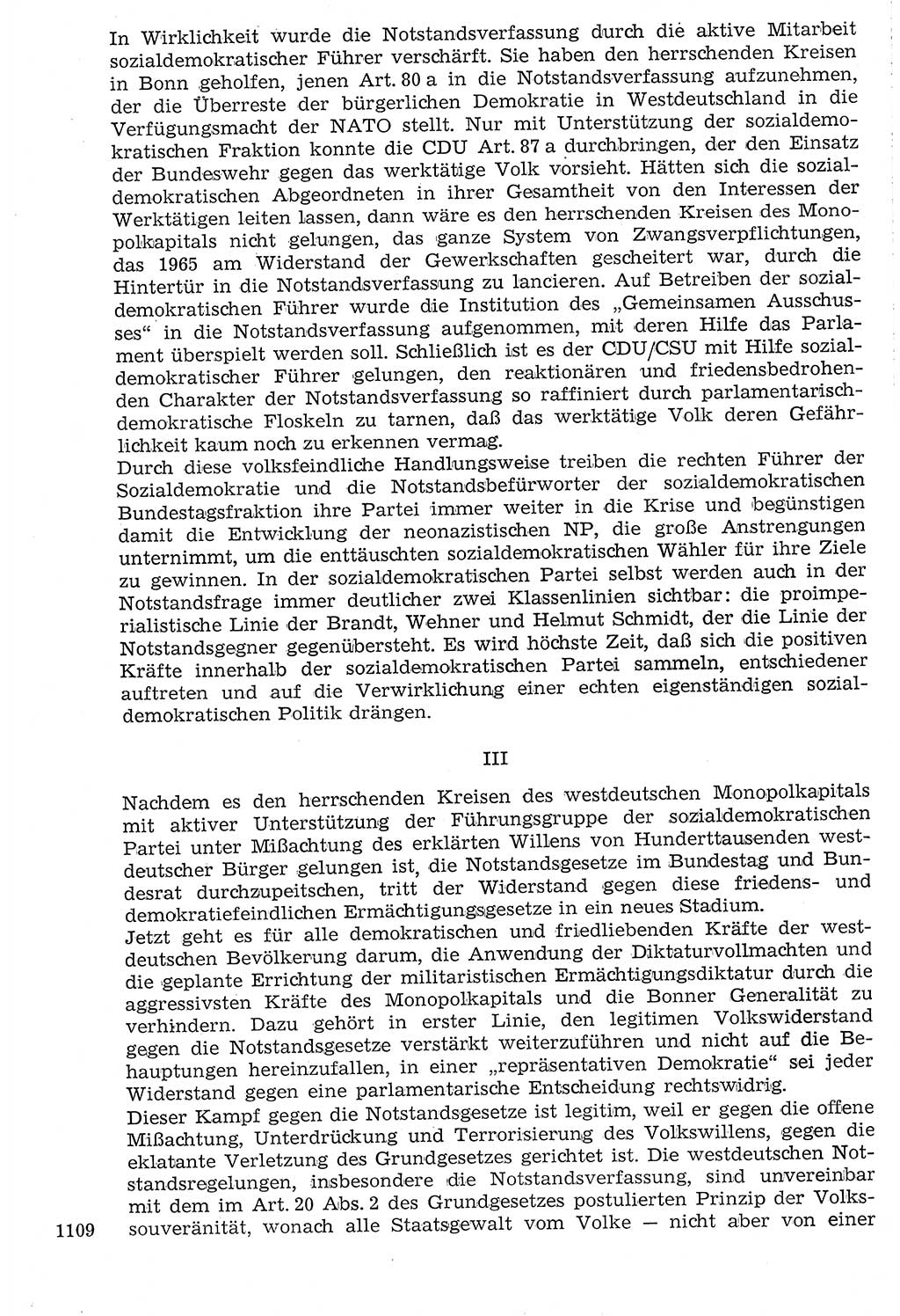 Staat und Recht (StuR), 17. Jahrgang [Deutsche Demokratische Republik (DDR)] 1968, Seite 1109 (StuR DDR 1968, S. 1109)