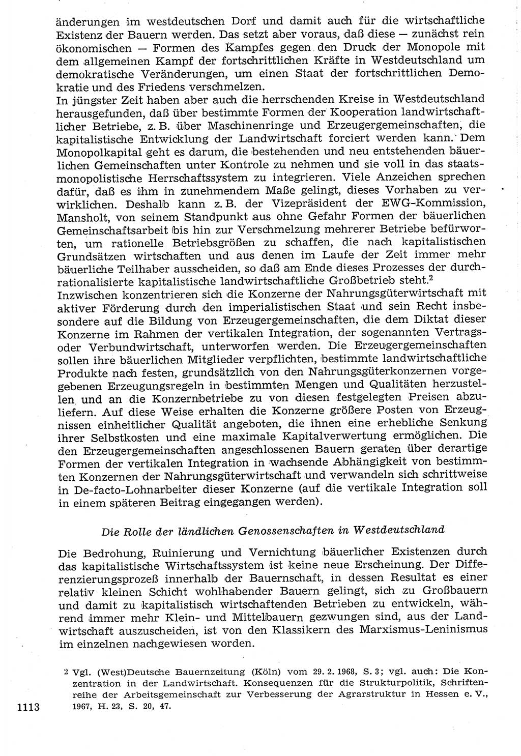 Staat und Recht (StuR), 17. Jahrgang [Deutsche Demokratische Republik (DDR)] 1968, Seite 1113 (StuR DDR 1968, S. 1113)