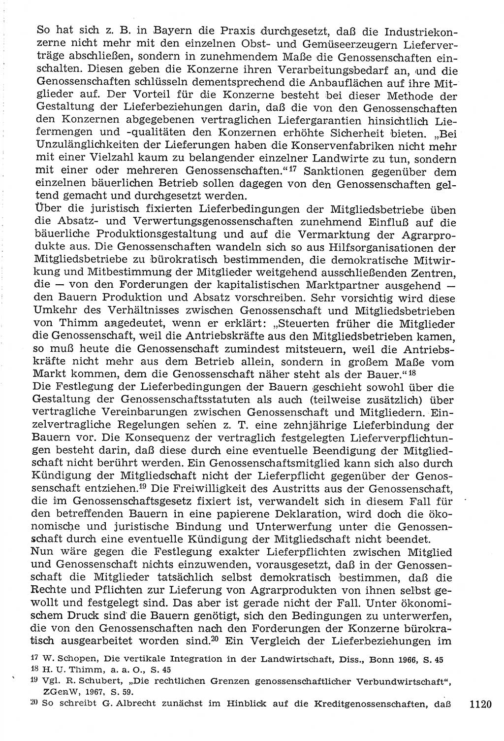 Staat und Recht (StuR), 17. Jahrgang [Deutsche Demokratische Republik (DDR)] 1968, Seite 1120 (StuR DDR 1968, S. 1120)