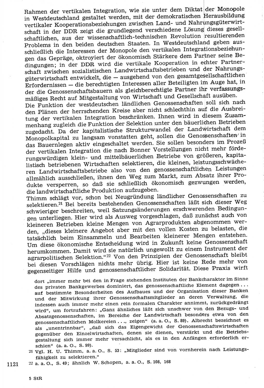 Staat und Recht (StuR), 17. Jahrgang [Deutsche Demokratische Republik (DDR)] 1968, Seite 1121 (StuR DDR 1968, S. 1121)