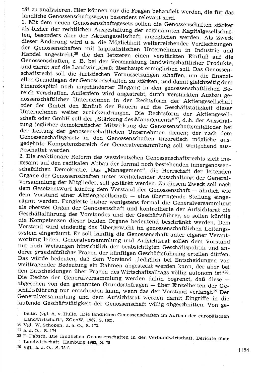 Staat und Recht (StuR), 17. Jahrgang [Deutsche Demokratische Republik (DDR)] 1968, Seite 1124 (StuR DDR 1968, S. 1124)