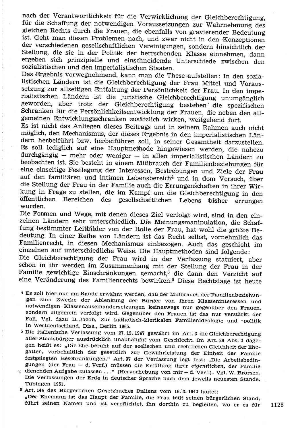 Staat und Recht (StuR), 17. Jahrgang [Deutsche Demokratische Republik (DDR)] 1968, Seite 1128 (StuR DDR 1968, S. 1128)