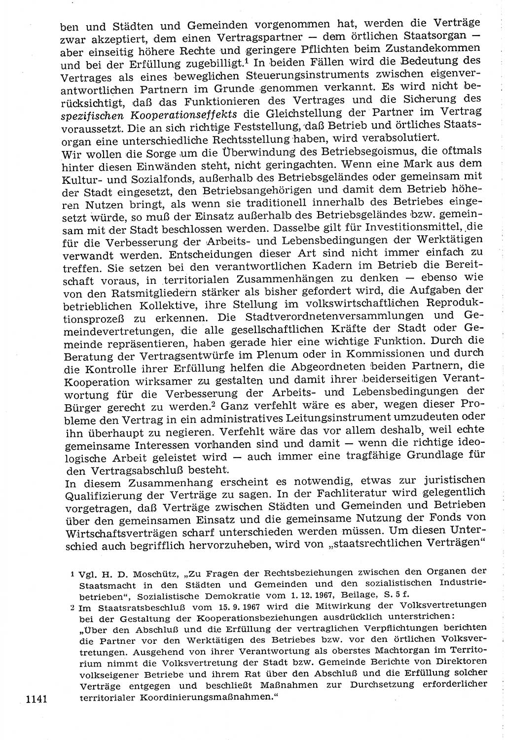 Staat und Recht (StuR), 17. Jahrgang [Deutsche Demokratische Republik (DDR)] 1968, Seite 1141 (StuR DDR 1968, S. 1141)