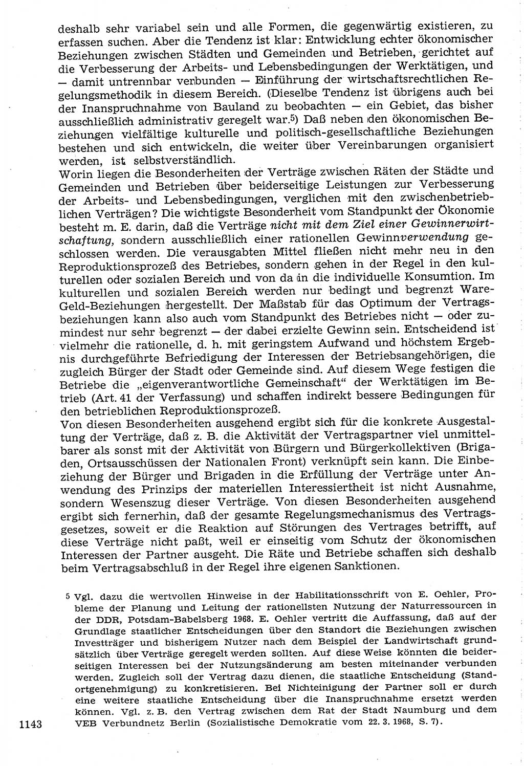 Staat und Recht (StuR), 17. Jahrgang [Deutsche Demokratische Republik (DDR)] 1968, Seite 1143 (StuR DDR 1968, S. 1143)