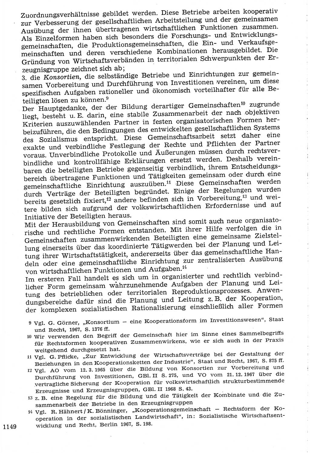 Staat und Recht (StuR), 17. Jahrgang [Deutsche Demokratische Republik (DDR)] 1968, Seite 1149 (StuR DDR 1968, S. 1149)