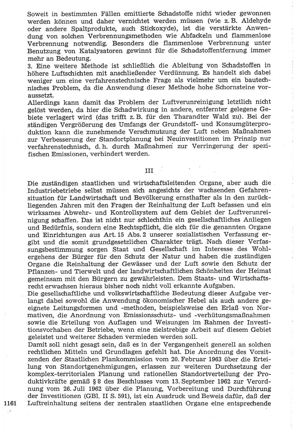 Staat und Recht (StuR), 17. Jahrgang [Deutsche Demokratische Republik (DDR)] 1968, Seite 1161 (StuR DDR 1968, S. 1161)