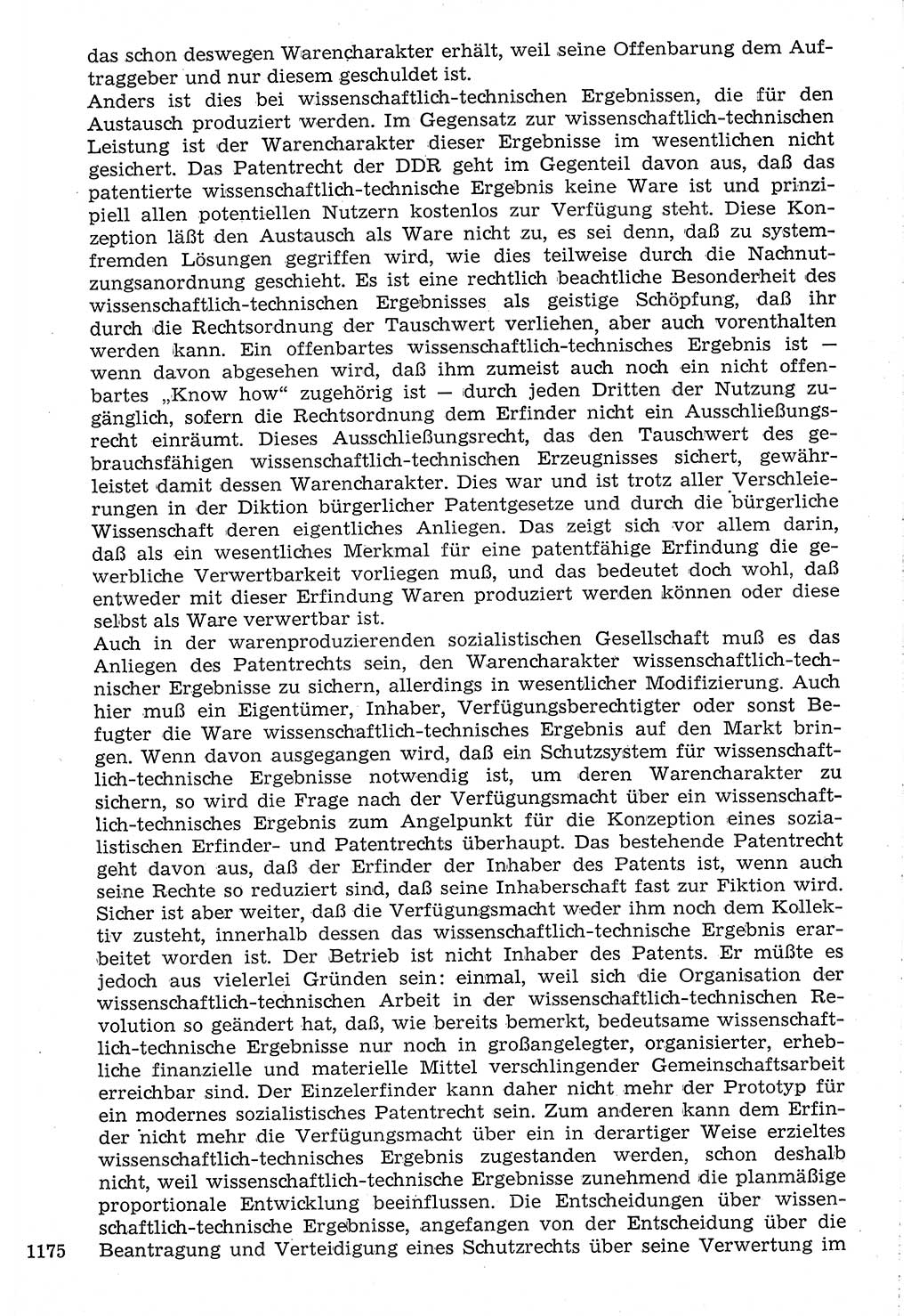 Staat und Recht (StuR), 17. Jahrgang [Deutsche Demokratische Republik (DDR)] 1968, Seite 1175 (StuR DDR 1968, S. 1175)