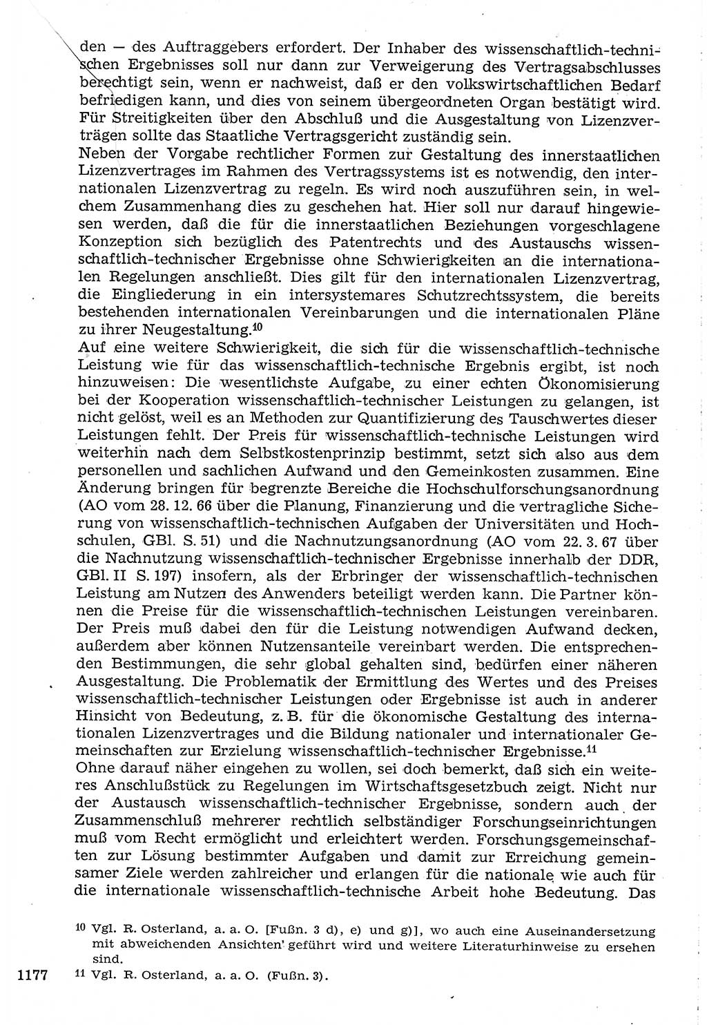 Staat und Recht (StuR), 17. Jahrgang [Deutsche Demokratische Republik (DDR)] 1968, Seite 1177 (StuR DDR 1968, S. 1177)