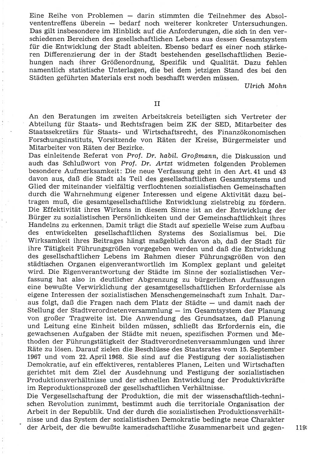 Staat und Recht (StuR), 17. Jahrgang [Deutsche Demokratische Republik (DDR)] 1968, Seite 1198 (StuR DDR 1968, S. 1198)