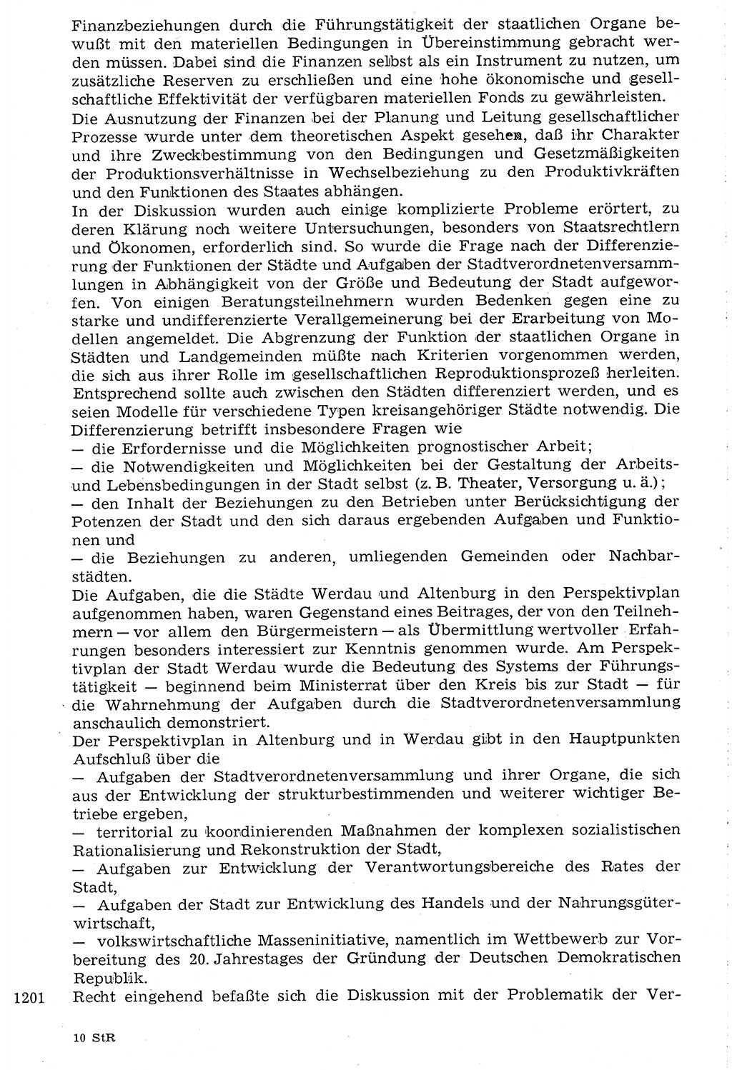 Staat und Recht (StuR), 17. Jahrgang [Deutsche Demokratische Republik (DDR)] 1968, Seite 1201 (StuR DDR 1968, S. 1201)