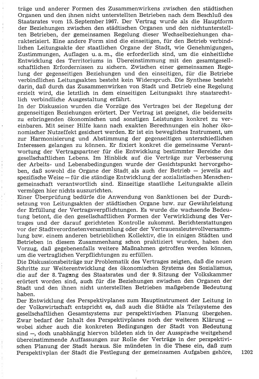 Staat und Recht (StuR), 17. Jahrgang [Deutsche Demokratische Republik (DDR)] 1968, Seite 1202 (StuR DDR 1968, S. 1202)