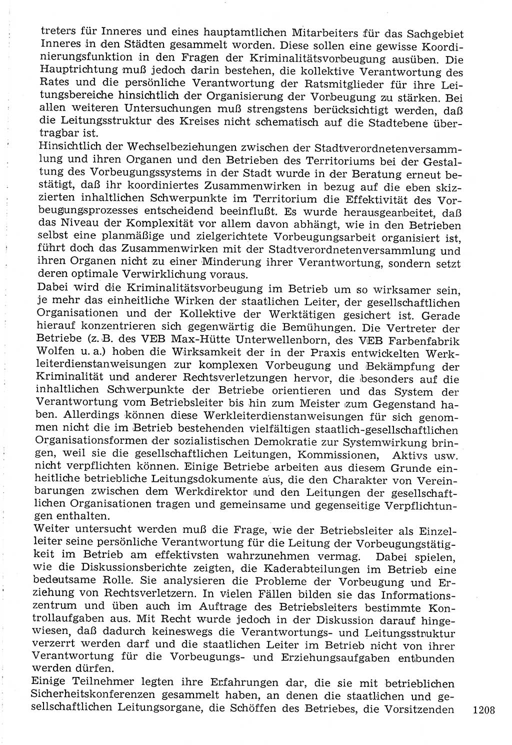 Staat und Recht (StuR), 17. Jahrgang [Deutsche Demokratische Republik (DDR)] 1968, Seite 1208 (StuR DDR 1968, S. 1208)