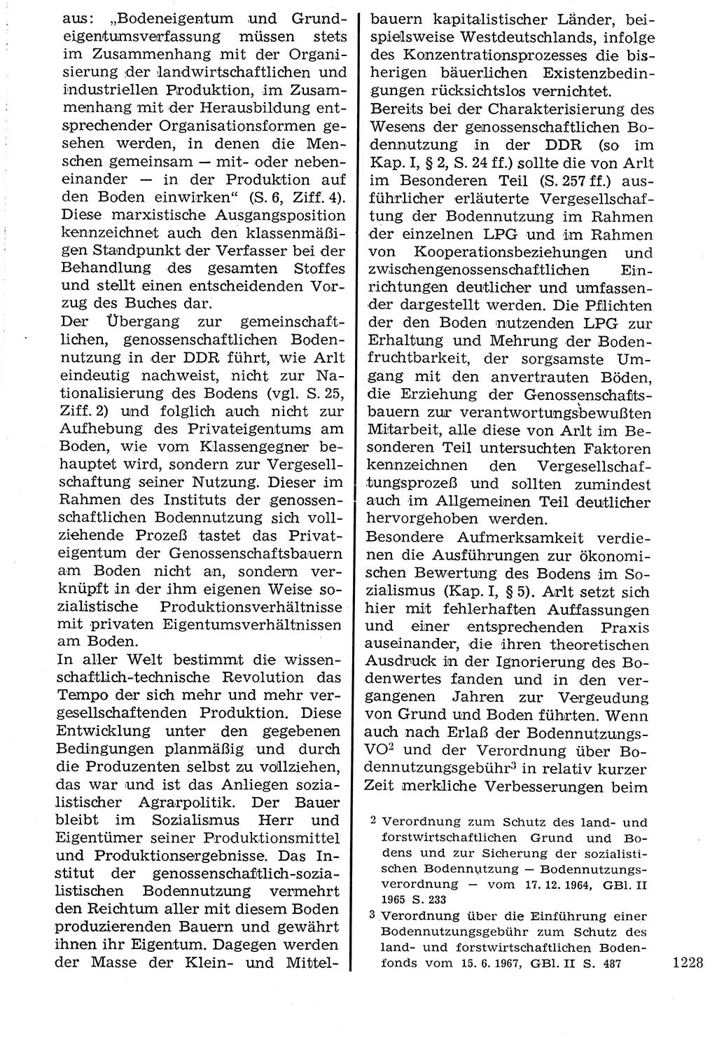 Staat und Recht (StuR), 17. Jahrgang [Deutsche Demokratische Republik (DDR)] 1968, Seite 1228 (StuR DDR 1968, S. 1228)