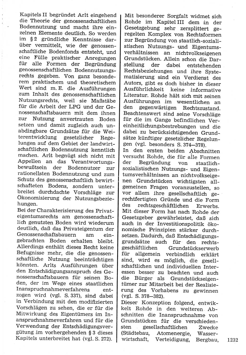 Staat und Recht (StuR), 17. Jahrgang [Deutsche Demokratische Republik (DDR)] 1968, Seite 1232 (StuR DDR 1968, S. 1232)