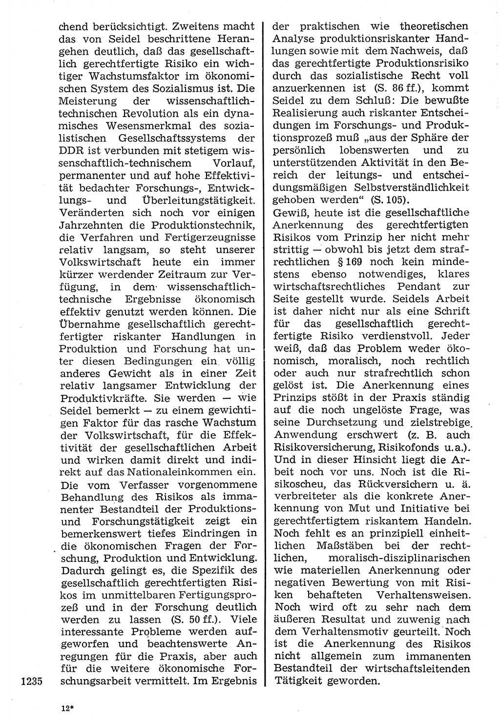 Staat und Recht (StuR), 17. Jahrgang [Deutsche Demokratische Republik (DDR)] 1968, Seite 1235 (StuR DDR 1968, S. 1235)