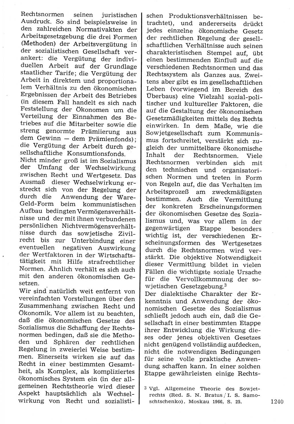 Staat und Recht (StuR), 17. Jahrgang [Deutsche Demokratische Republik (DDR)] 1968, Seite 1240 (StuR DDR 1968, S. 1240)
