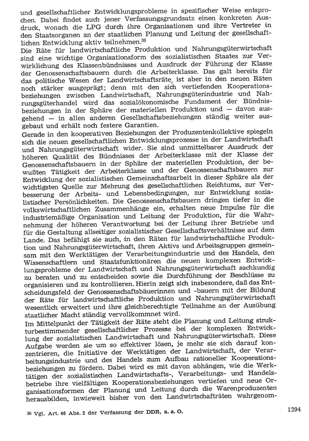 Staat und Recht (StuR), 17. Jahrgang [Deutsche Demokratische Republik (DDR)] 1968, Seite 1294 (StuR DDR 1968, S. 1294)