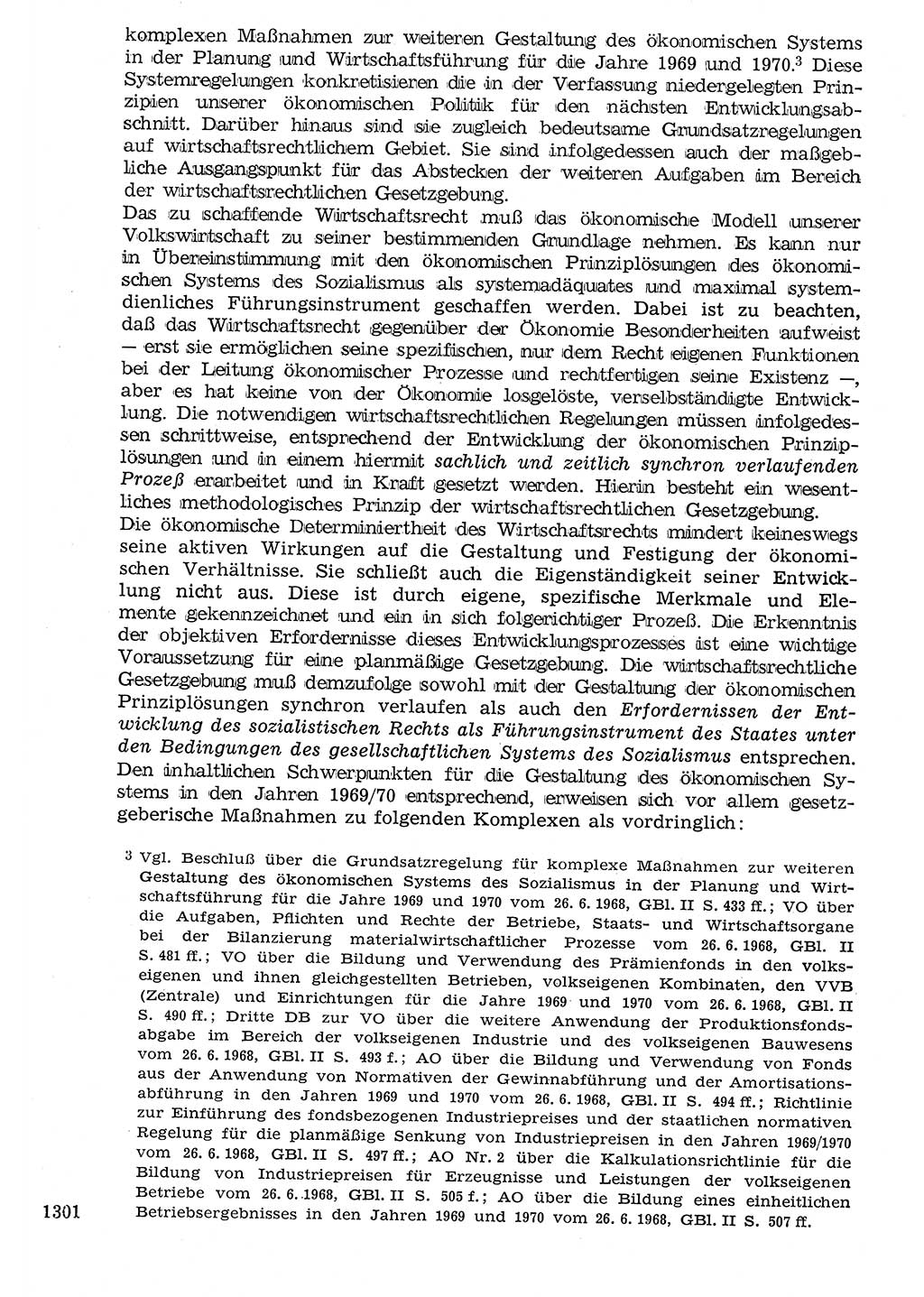 Staat und Recht (StuR), 17. Jahrgang [Deutsche Demokratische Republik (DDR)] 1968, Seite 1301 (StuR DDR 1968, S. 1301)