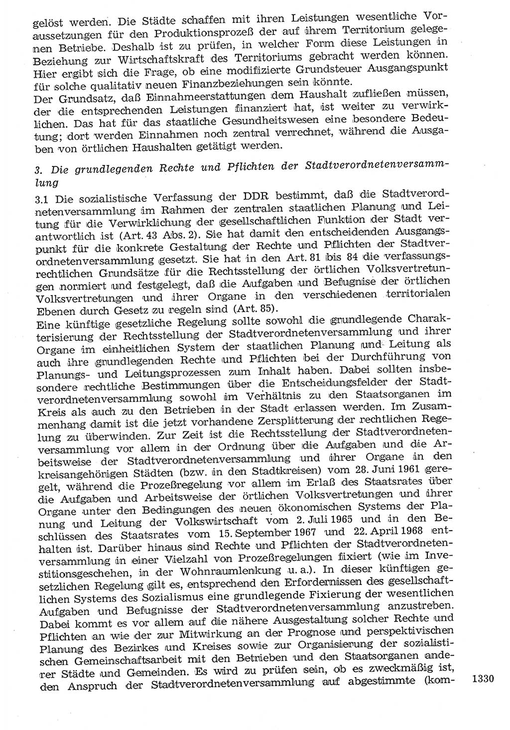 Staat und Recht (StuR), 17. Jahrgang [Deutsche Demokratische Republik (DDR)] 1968, Seite 1330 (StuR DDR 1968, S. 1330)