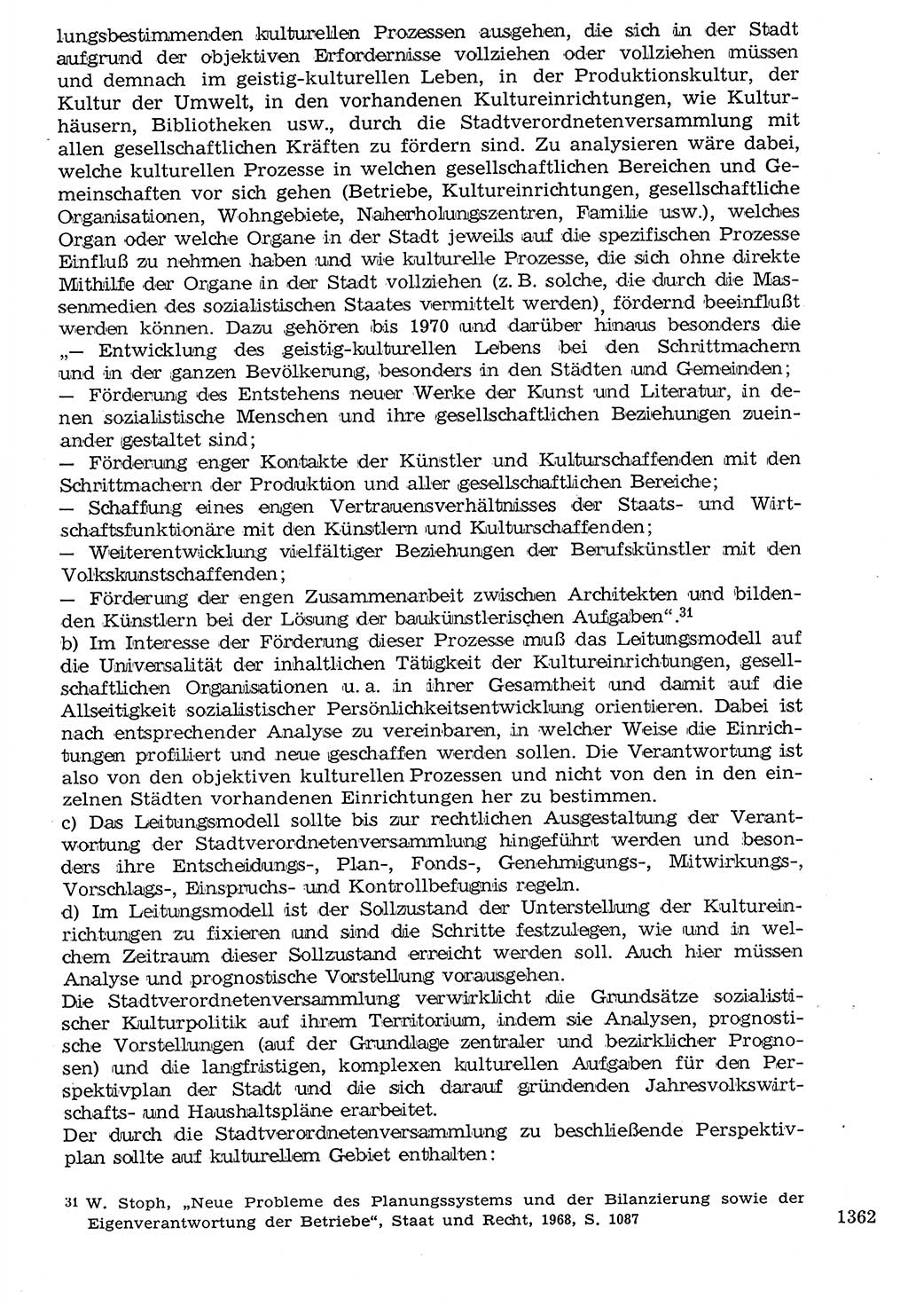 Staat und Recht (StuR), 17. Jahrgang [Deutsche Demokratische Republik (DDR)] 1968, Seite 1362 (StuR DDR 1968, S. 1362)