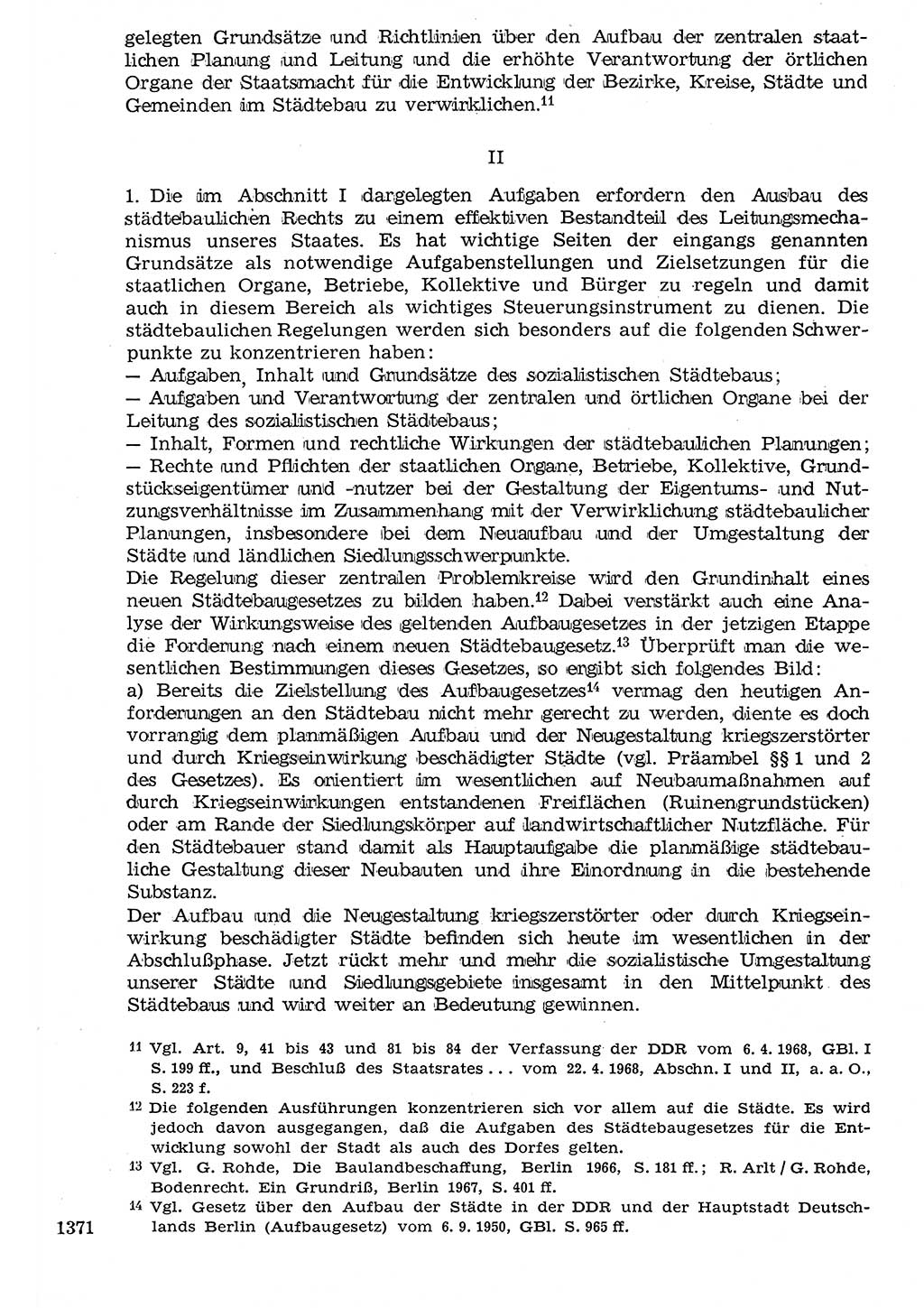 Staat und Recht (StuR), 17. Jahrgang [Deutsche Demokratische Republik (DDR)] 1968, Seite 1371 (StuR DDR 1968, S. 1371)