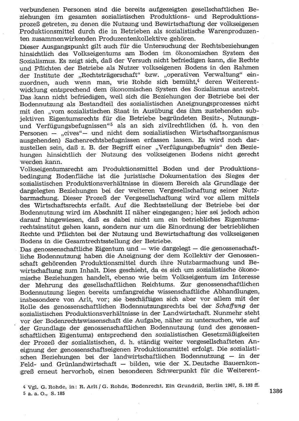 Staat und Recht (StuR), 17. Jahrgang [Deutsche Demokratische Republik (DDR)] 1968, Seite 1386 (StuR DDR 1968, S. 1386)