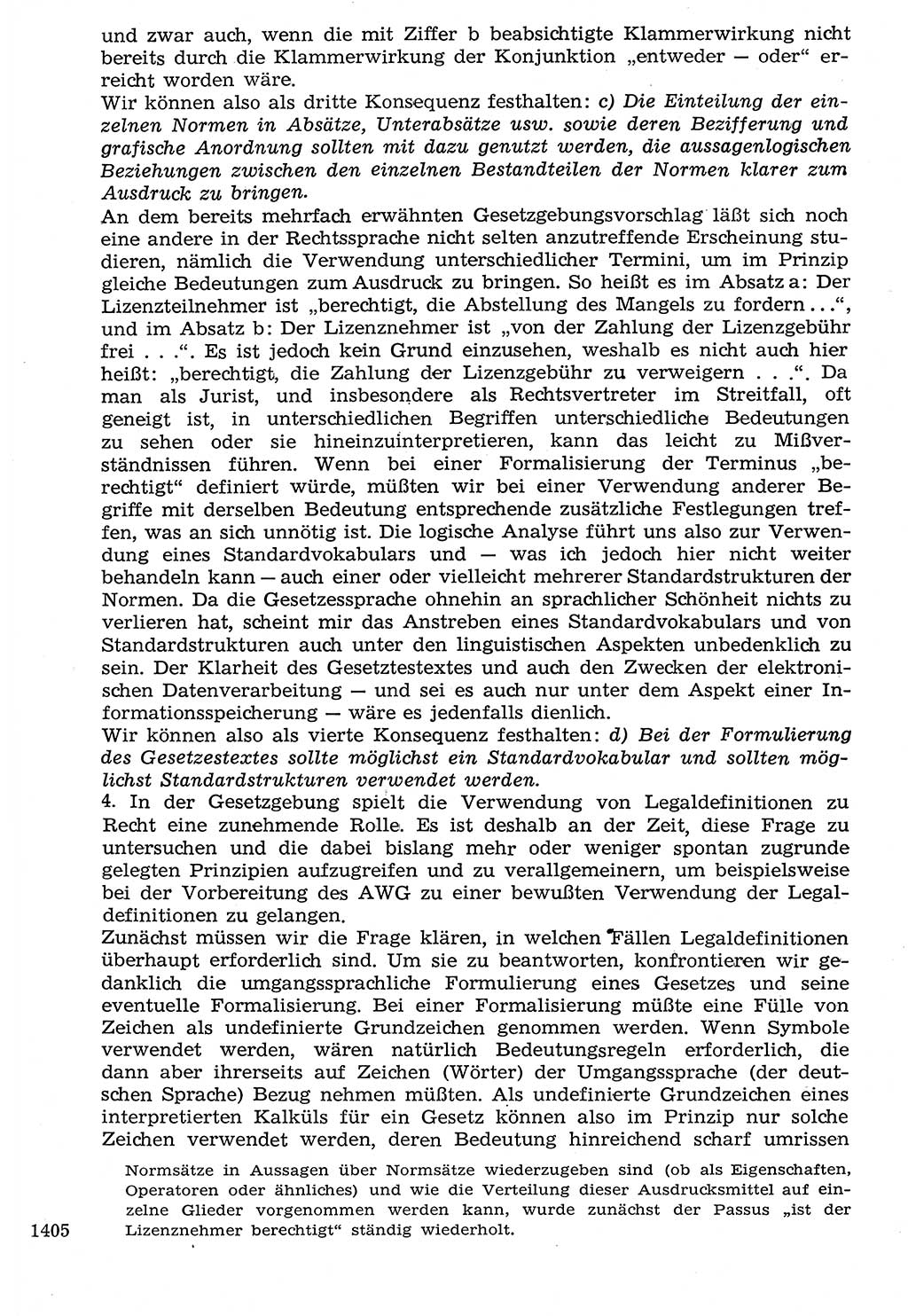 Staat und Recht (StuR), 17. Jahrgang [Deutsche Demokratische Republik (DDR)] 1968, Seite 1405 (StuR DDR 1968, S. 1405)