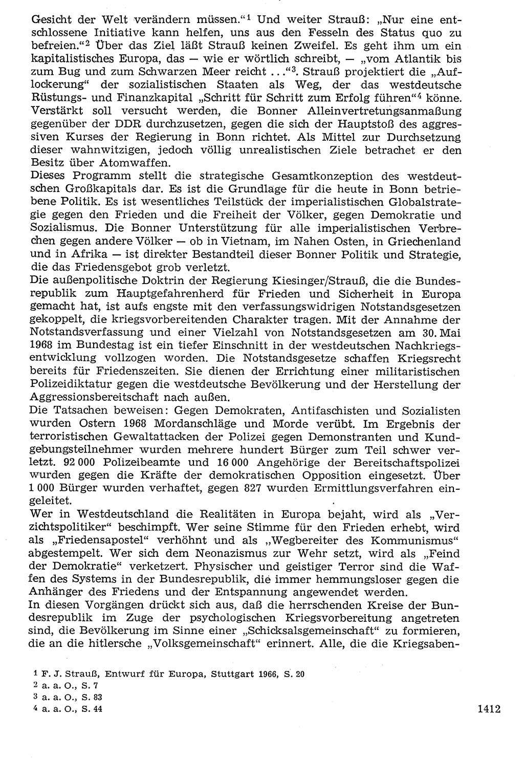 Staat und Recht (StuR), 17. Jahrgang [Deutsche Demokratische Republik (DDR)] 1968, Seite 1412 (StuR DDR 1968, S. 1412)