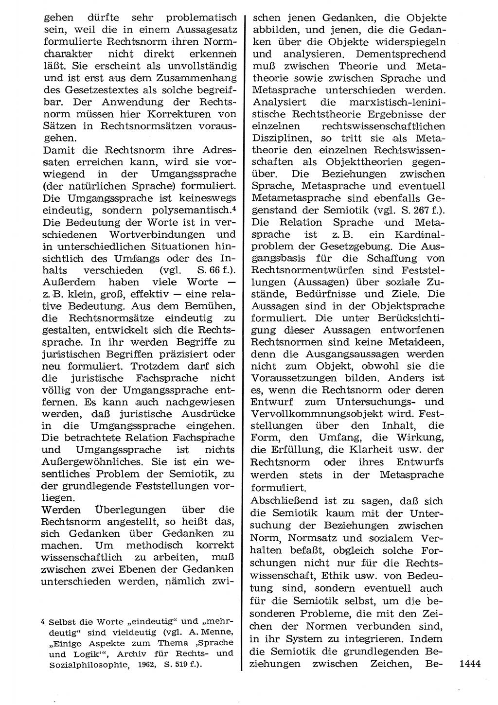 Staat und Recht (StuR), 17. Jahrgang [Deutsche Demokratische Republik (DDR)] 1968, Seite 1444 (StuR DDR 1968, S. 1444)