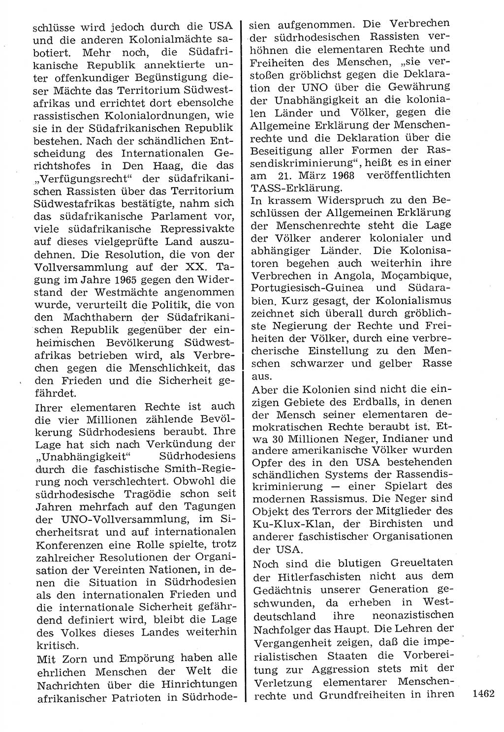 Staat und Recht (StuR), 17. Jahrgang [Deutsche Demokratische Republik (DDR)] 1968, Seite 1462 (StuR DDR 1968, S. 1462)