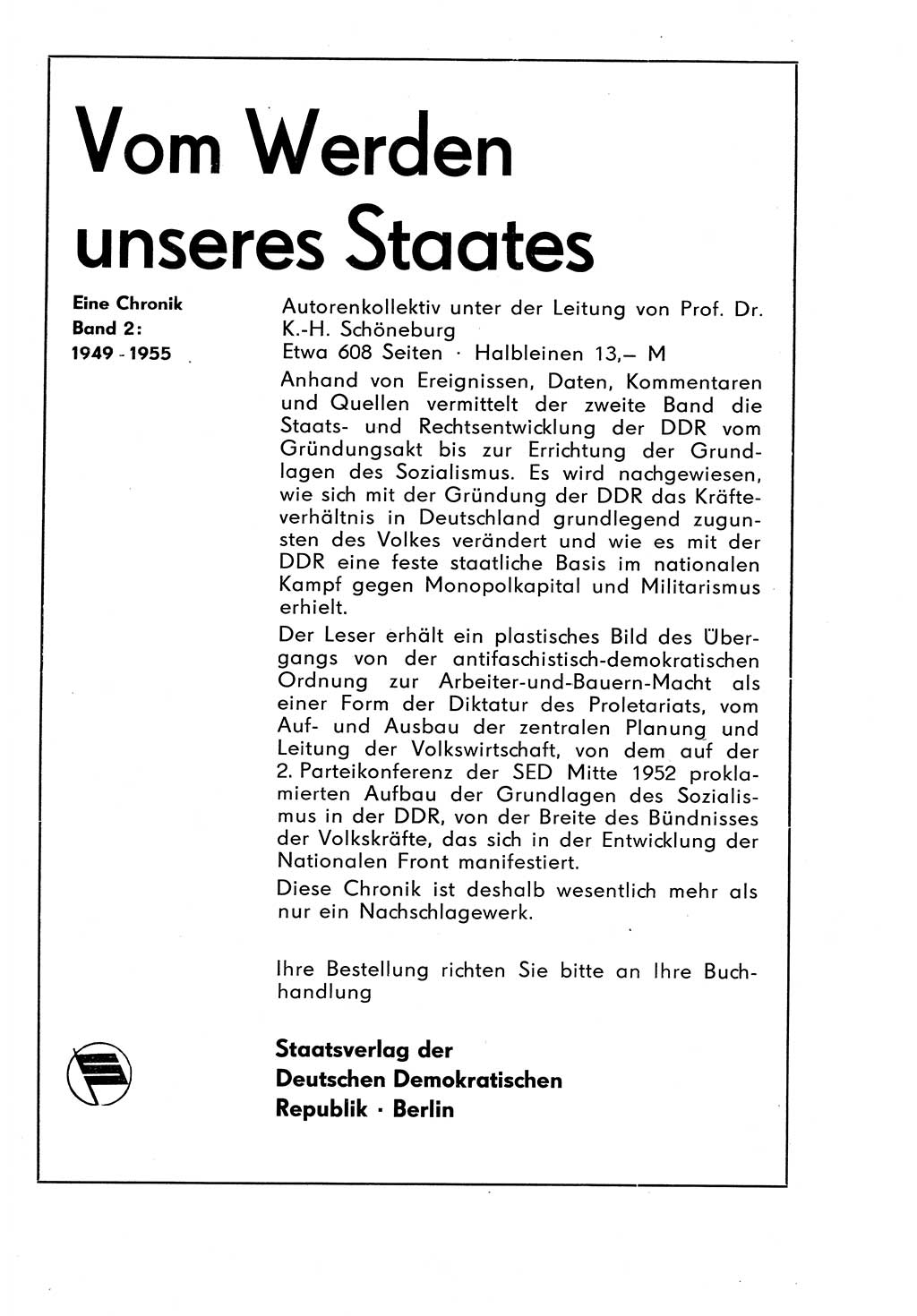 Staat und Recht (StuR), 17. Jahrgang [Deutsche Demokratische Republik (DDR)] 1968, Seite 1500 (StuR DDR 1968, S. 1500)