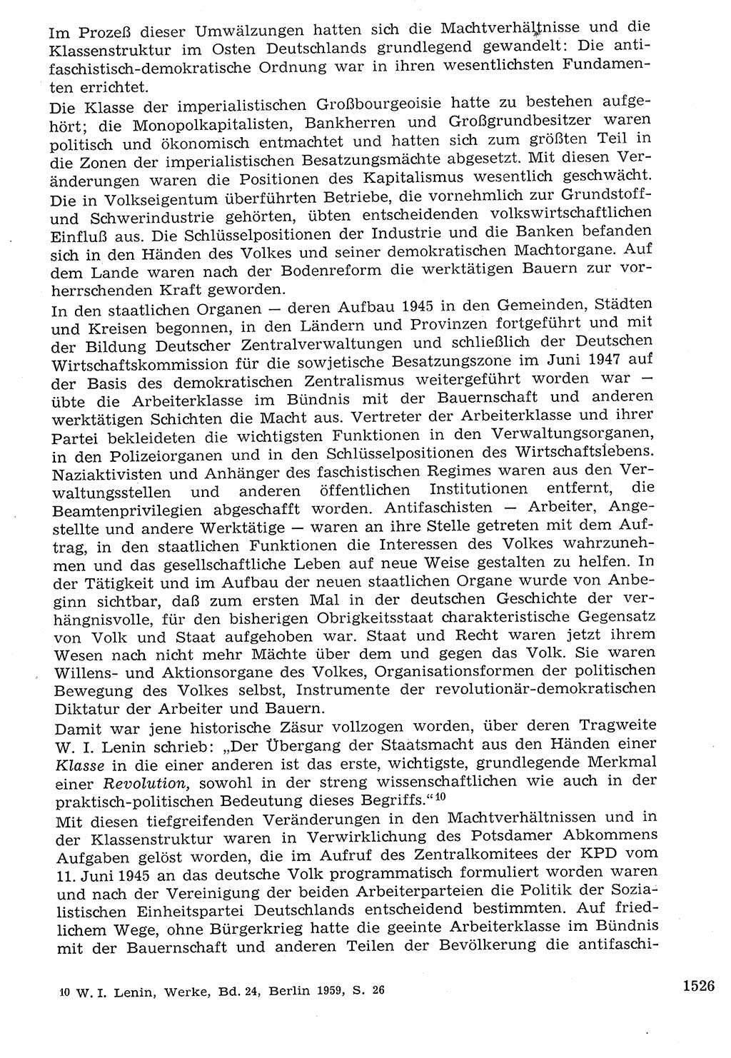 Staat und Recht (StuR), 17. Jahrgang [Deutsche Demokratische Republik (DDR)] 1968, Seite 1526 (StuR DDR 1968, S. 1526)