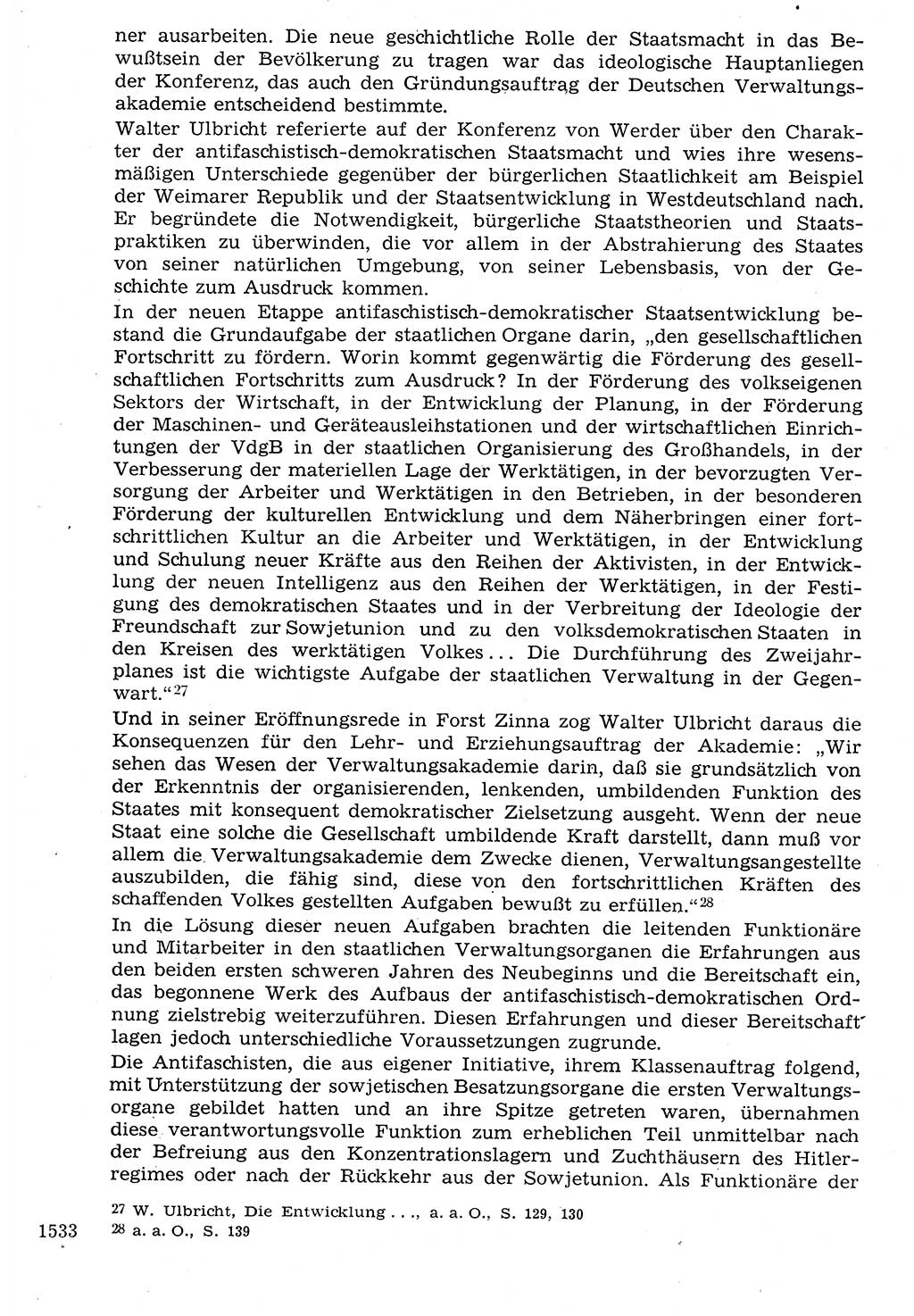 Staat und Recht (StuR), 17. Jahrgang [Deutsche Demokratische Republik (DDR)] 1968, Seite 1533 (StuR DDR 1968, S. 1533)