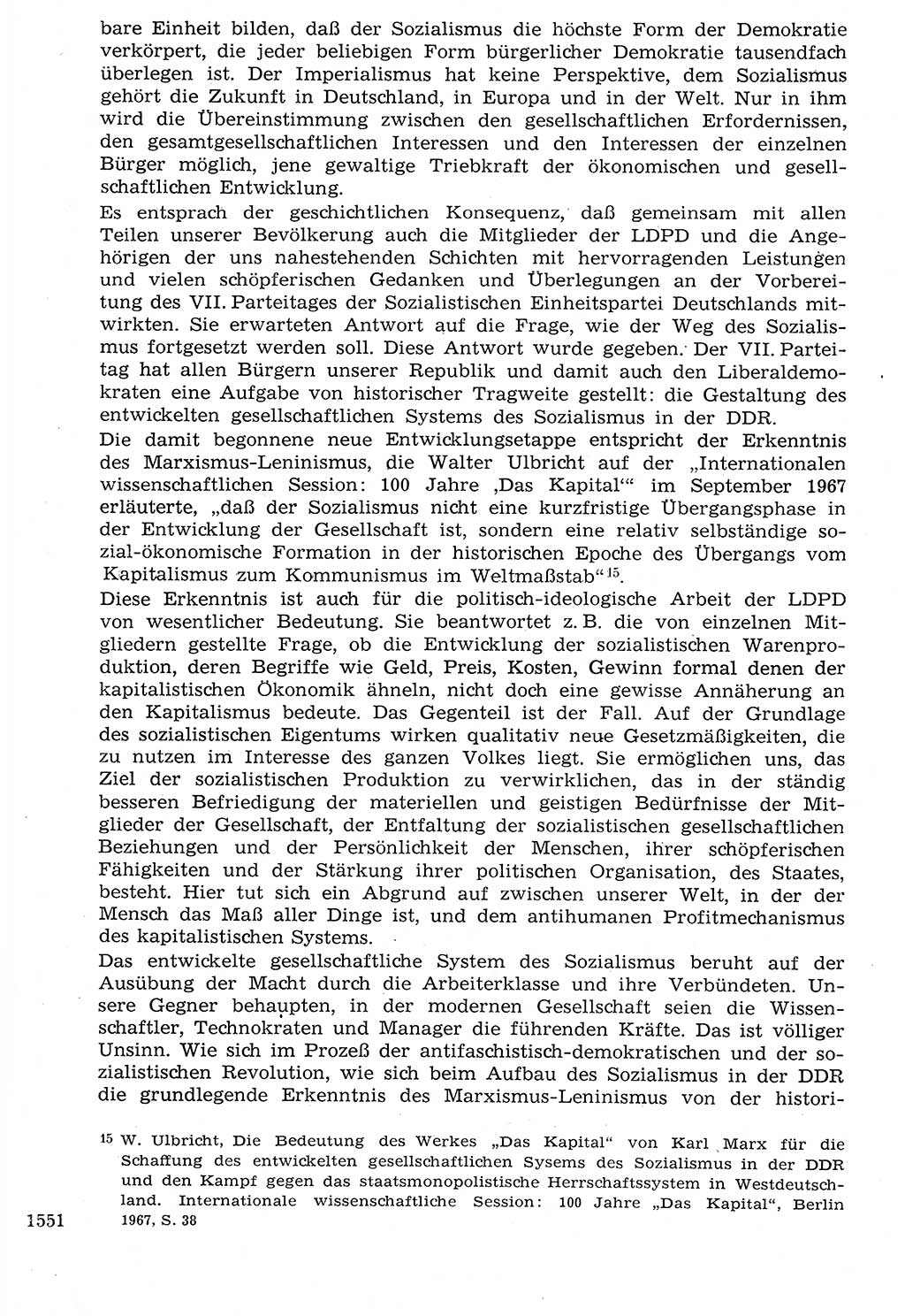 Staat und Recht (StuR), 17. Jahrgang [Deutsche Demokratische Republik (DDR)] 1968, Seite 1551 (StuR DDR 1968, S. 1551)