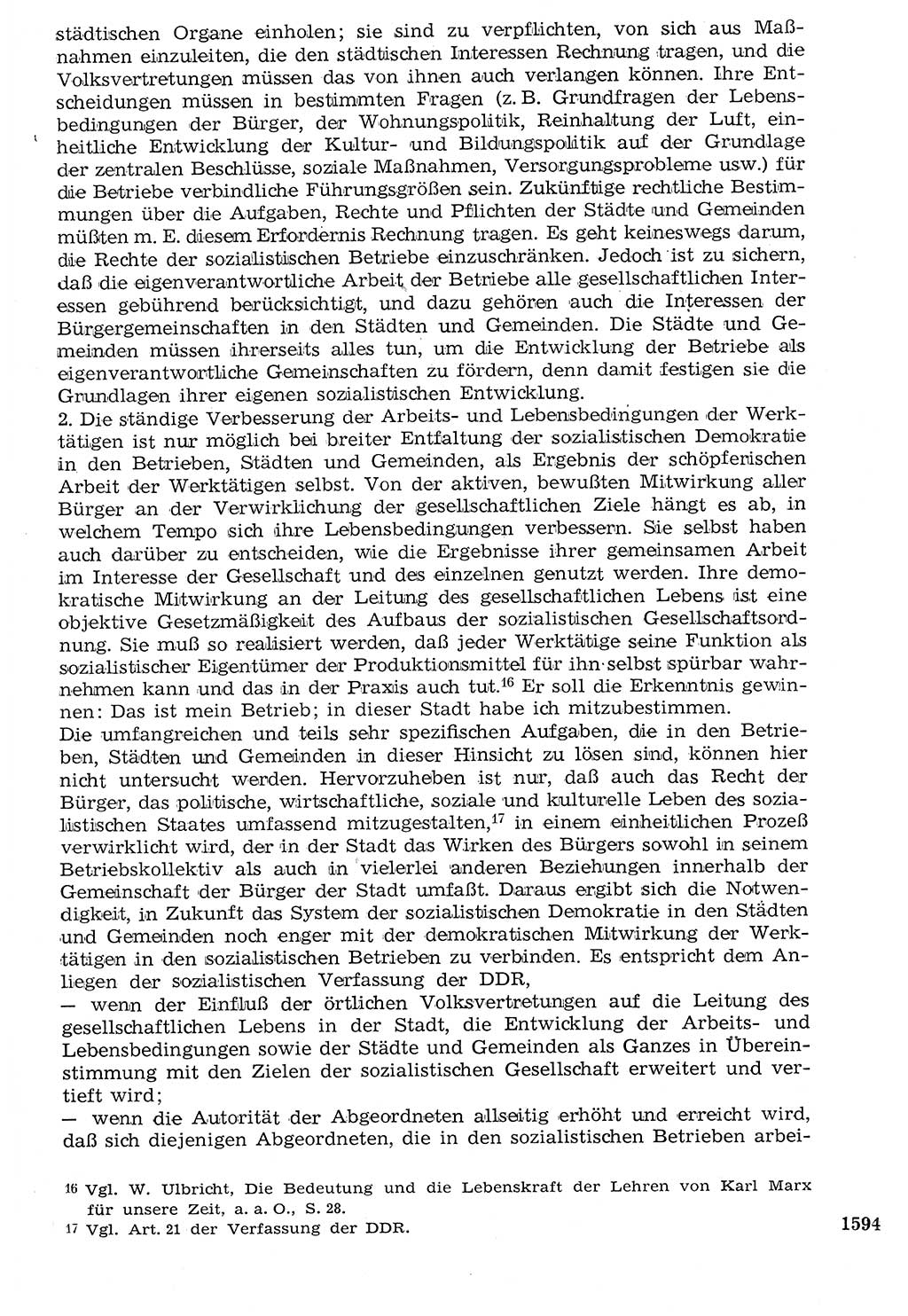 Staat und Recht (StuR), 17. Jahrgang [Deutsche Demokratische Republik (DDR)] 1968, Seite 1594 (StuR DDR 1968, S. 1594)