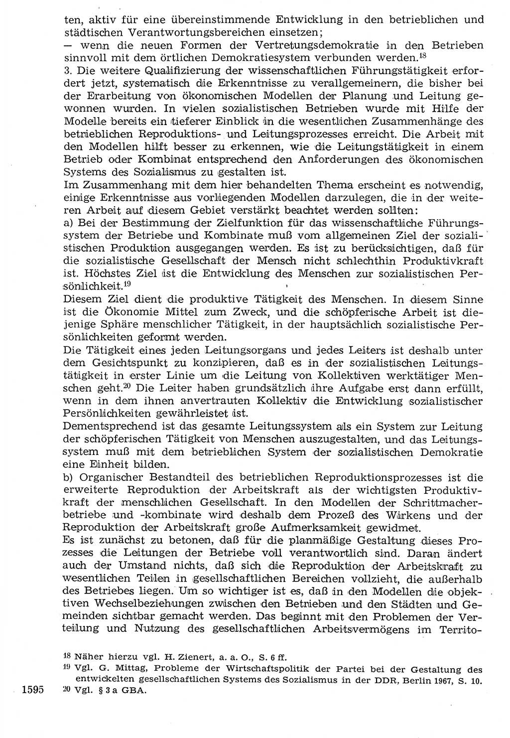 Staat und Recht (StuR), 17. Jahrgang [Deutsche Demokratische Republik (DDR)] 1968, Seite 1595 (StuR DDR 1968, S. 1595)