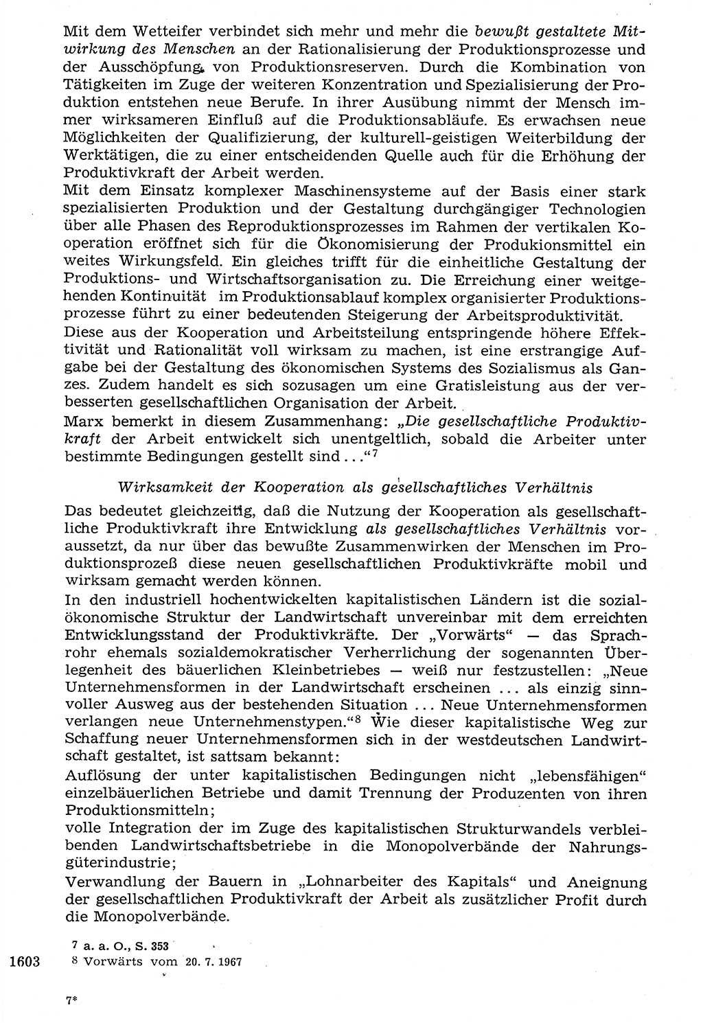 Staat und Recht (StuR), 17. Jahrgang [Deutsche Demokratische Republik (DDR)] 1968, Seite 1603 (StuR DDR 1968, S. 1603)
