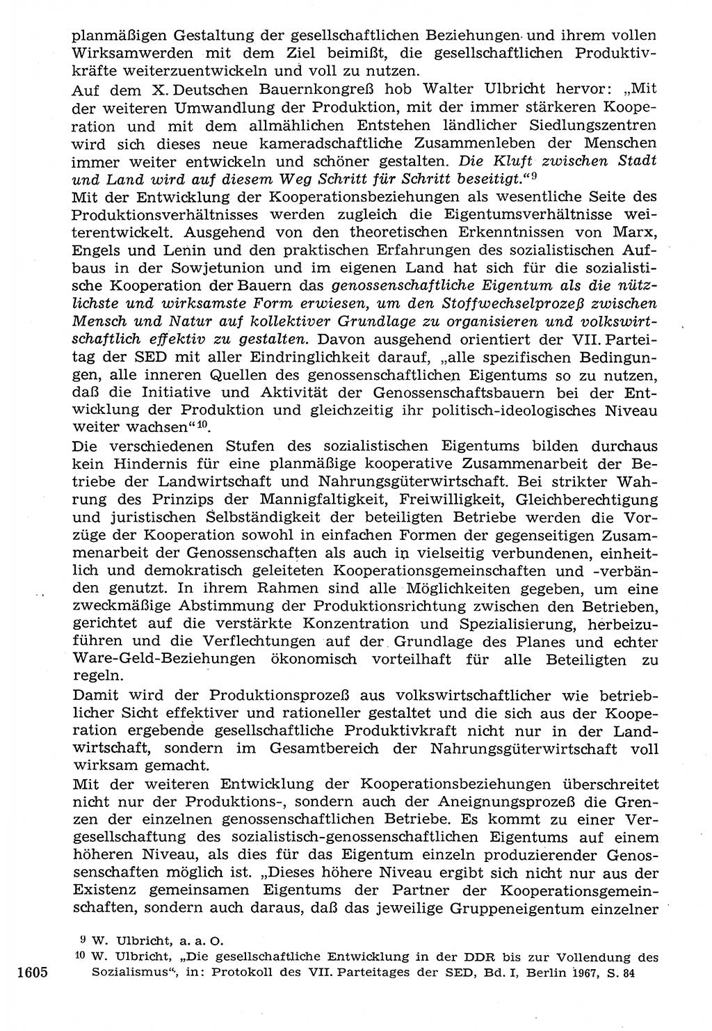 Staat und Recht (StuR), 17. Jahrgang [Deutsche Demokratische Republik (DDR)] 1968, Seite 1605 (StuR DDR 1968, S. 1605)
