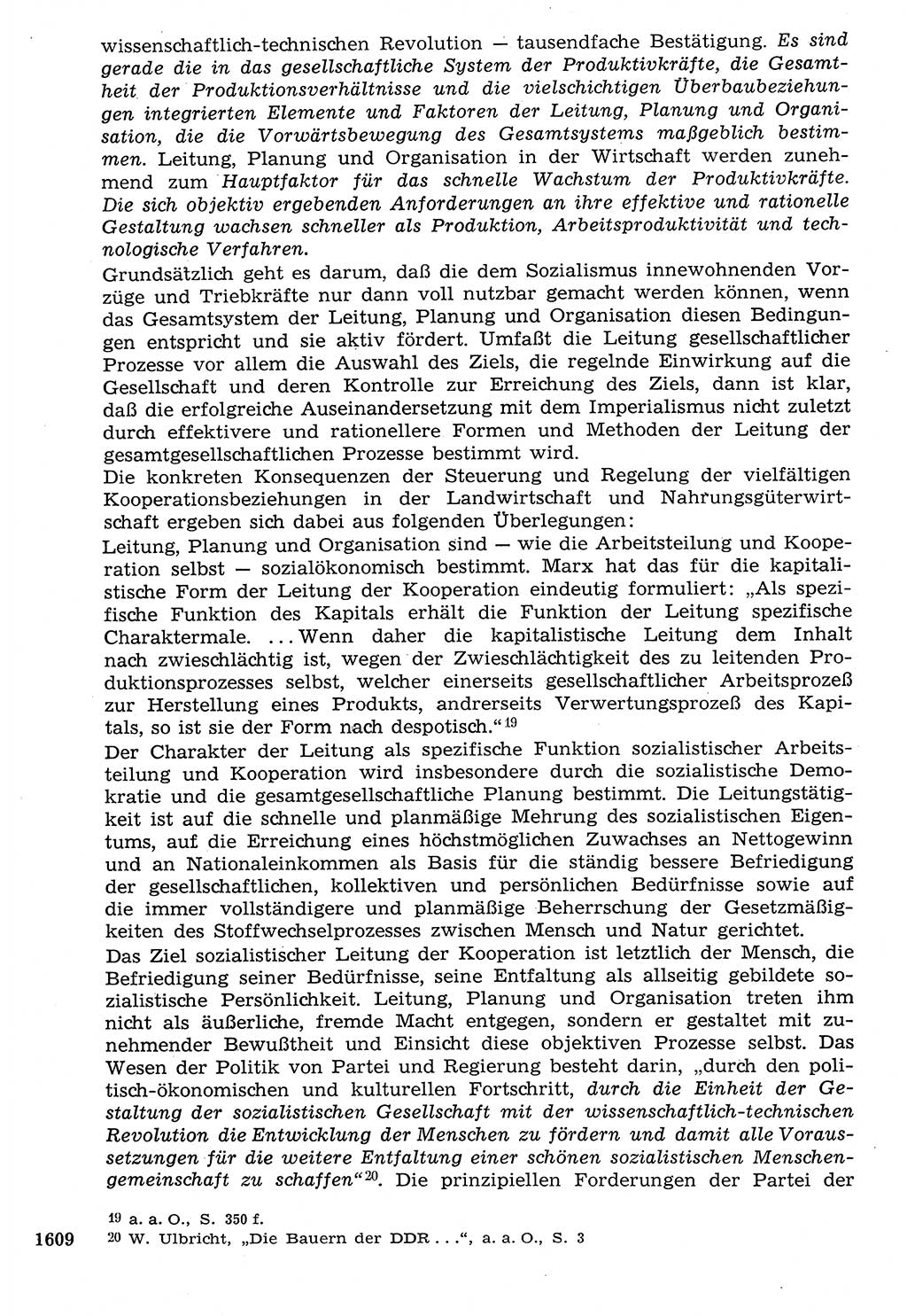 Staat und Recht (StuR), 17. Jahrgang [Deutsche Demokratische Republik (DDR)] 1968, Seite 1609 (StuR DDR 1968, S. 1609)
