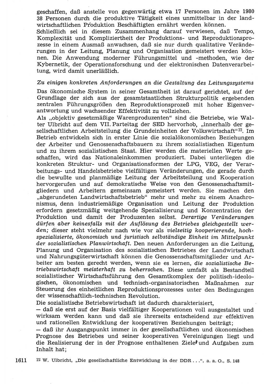 Staat und Recht (StuR), 17. Jahrgang [Deutsche Demokratische Republik (DDR)] 1968, Seite 1611 (StuR DDR 1968, S. 1611)