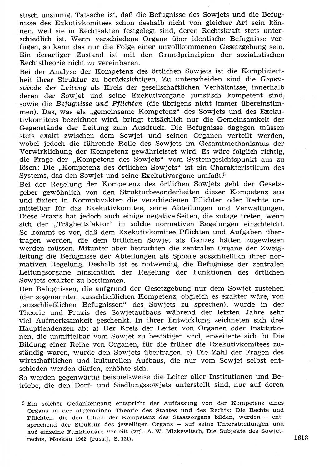 Staat und Recht (StuR), 17. Jahrgang [Deutsche Demokratische Republik (DDR)] 1968, Seite 1618 (StuR DDR 1968, S. 1618)