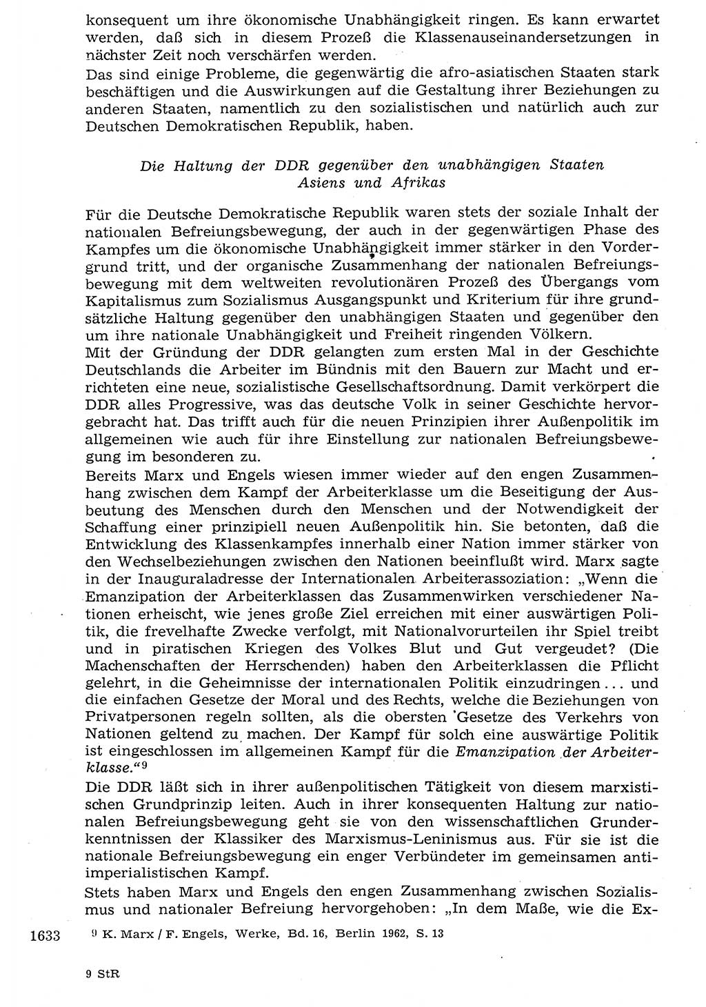 Staat und Recht (StuR), 17. Jahrgang [Deutsche Demokratische Republik (DDR)] 1968, Seite 1633 (StuR DDR 1968, S. 1633)